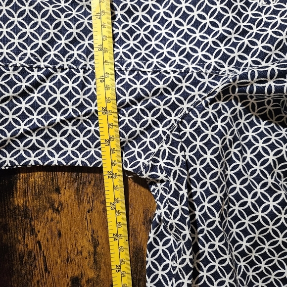 Attyre Women's Open Denim Jacket Geometric Patterned XL - Picture 9 of 9